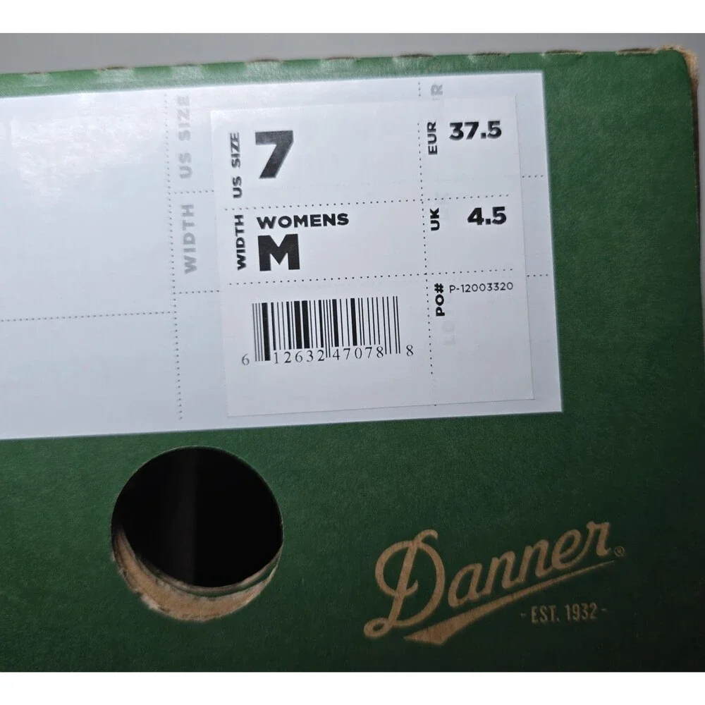 Danner Run Time Composite Toe Work Shoes Women’s 7 Gray Blue EH Slip Resistant